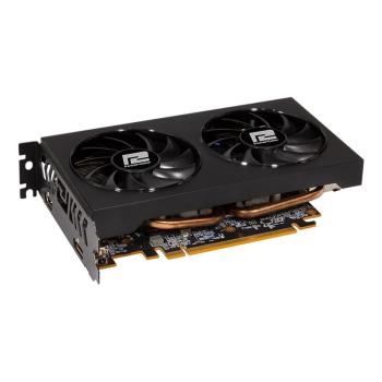 4GB  GDDR6 PowerColor Radeon RX 6500 XT Fighter Aktiv PCIe 4.0 x16 (x4) Grafikkarte