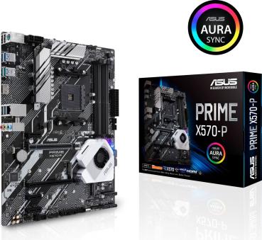 ASUS Prime X570-P Sockel AM4 - ATX Mainboard