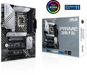 ASUS Prime Z690-P D4 , DDR4 RAM , Sockel 1700 , ATX Mainboard