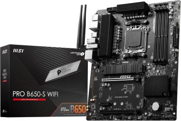 MSI PRO B650-S WIFI , Sockel AM5 , DDR5 Ram , ATX Mainboard