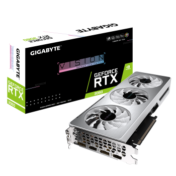 12GB Gigabyte GeForce RTX 3060 VISION OC LHR GDDR6 2xHDMI 2xDP