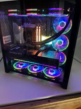 Neuer High-End Gaming PC mit Intel Core i9-14900KF , Nvidia GeForce RTX 5080 16GB Ram , Lian Li O11 Dynamic Gehäuse , MSI 360mm Wasserkühlung, 32GB RGB Ram , Windows 11 Professional , 2 Jahre Garantie