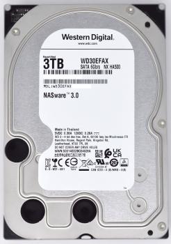 WD Red NAS-Festplatte 3 TB SMR (Shingled Magnetic Recording) 3,5" - Recertified "0"Betriebsstunden