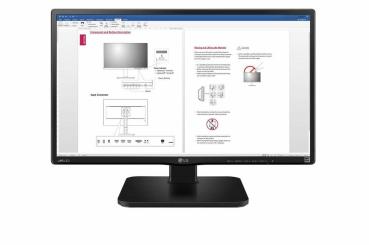 LG LCD-Monitor 24" 61 cm Full-HD AH-IPS 5 ms Schwarz (24BK450H-B)