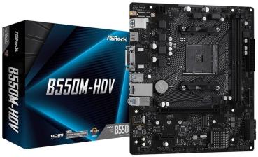 ASRock B550M-HDV Sockel AM4 Mainboard M-ATX