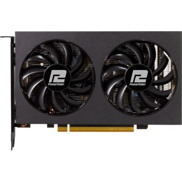 4GB  GDDR6 PowerColor Radeon RX 6500 XT Fighter Aktiv PCIe 4.0 x16 (x4) Grafikkarte