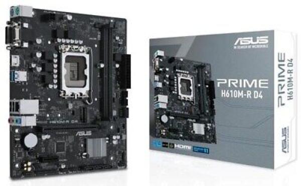 ASUS PRIME H610M-R D4 , Sockel 1700 , DDR4 , Micro-ATX Mainboard