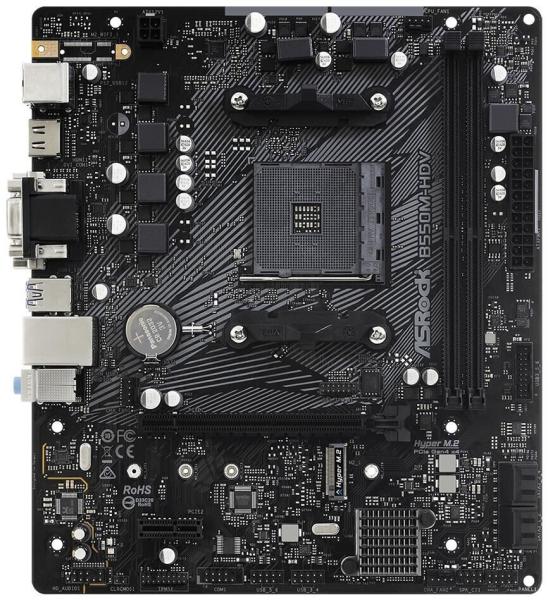 ASRock B550M-HDV Sockel AM4 Mainboard M-ATX