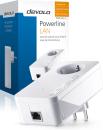 Neuer DEVOLO 9320 dLAN 1200+ Powerline Adapter 1200Mbit/s kabelgebunden